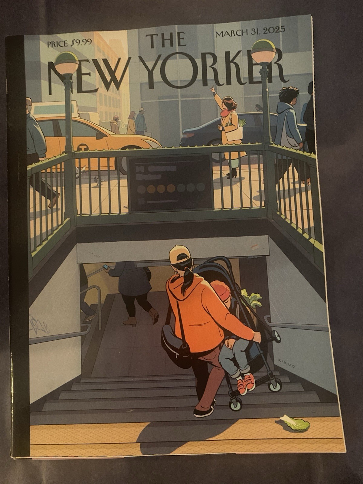 The New Yorker Magazine March 31, 2025 Upstairs Downstairs 100th Issue crossword