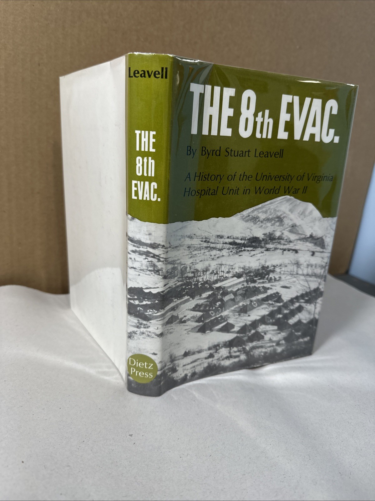 The 8th Evac History University Virginia Hospital Unit WWII 1970 First Ed Book