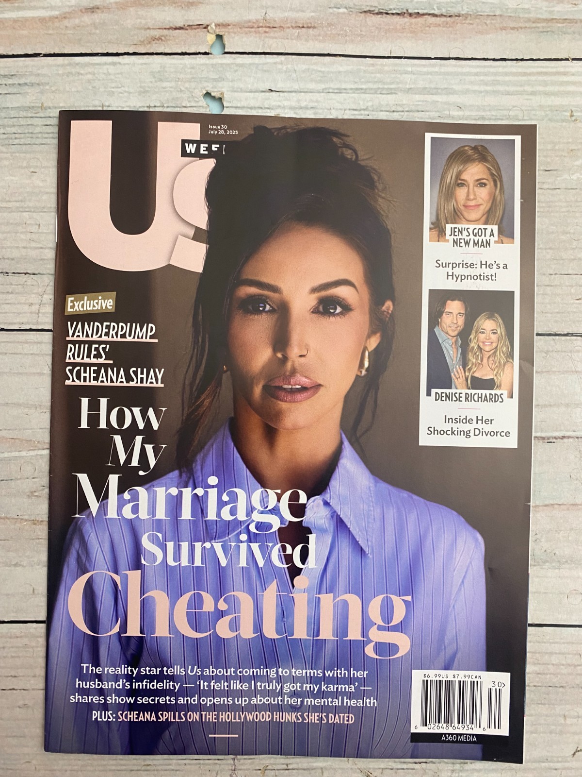 US Weekly Issue 30 July 28, 2025 – Jennifer Aniston Scheana Shay Denise Richards