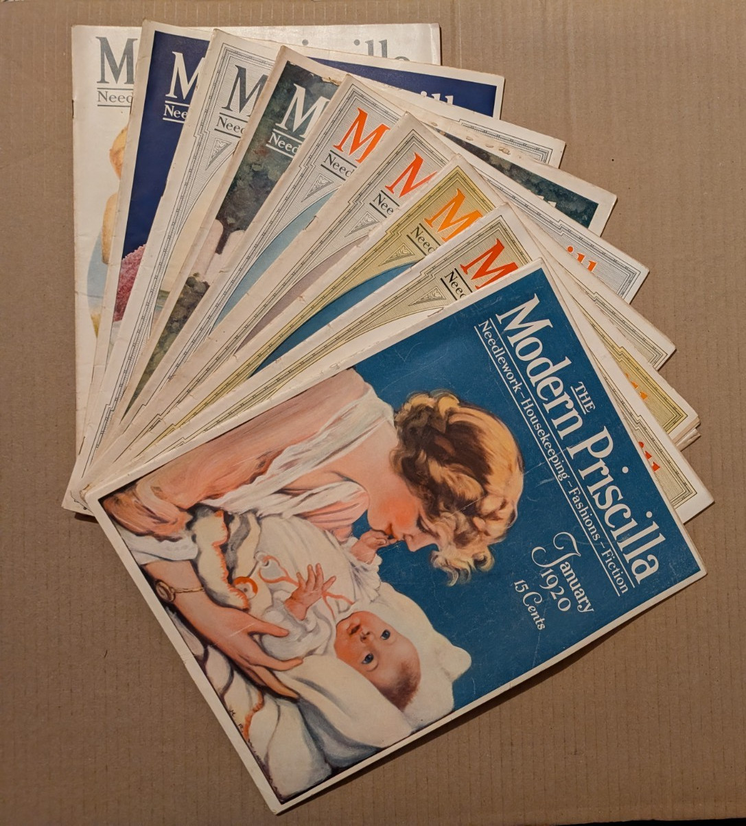 Lot of 9 MODERN PRISCILLA 1920 magazine COKE Coca-Cola ADS-CREAM OF WHEAT