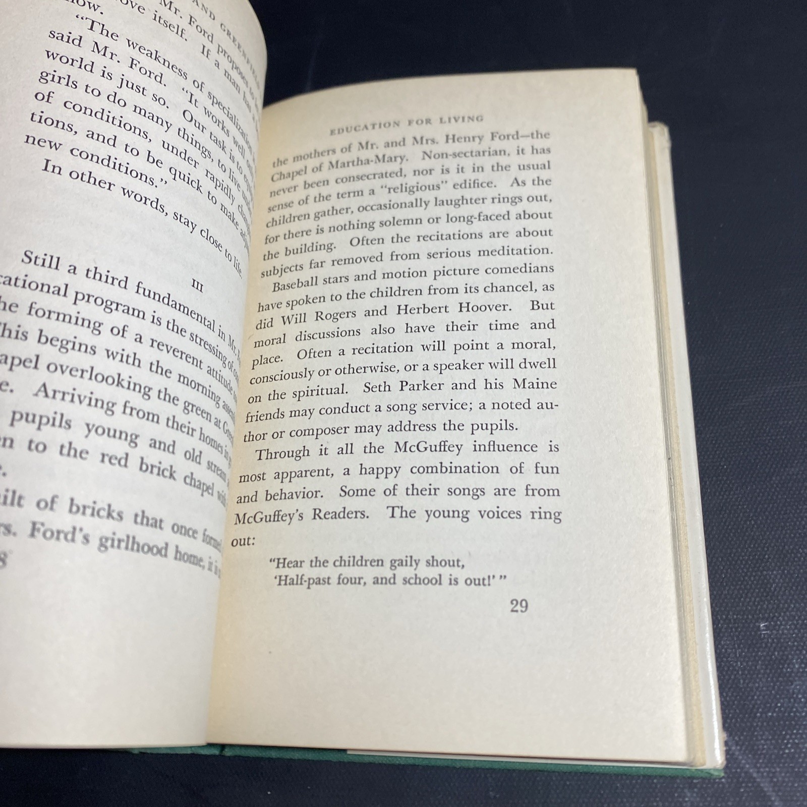 Henry Ford & Greenfield Village 1938 1st Edition – William Adams Simonds / FHB