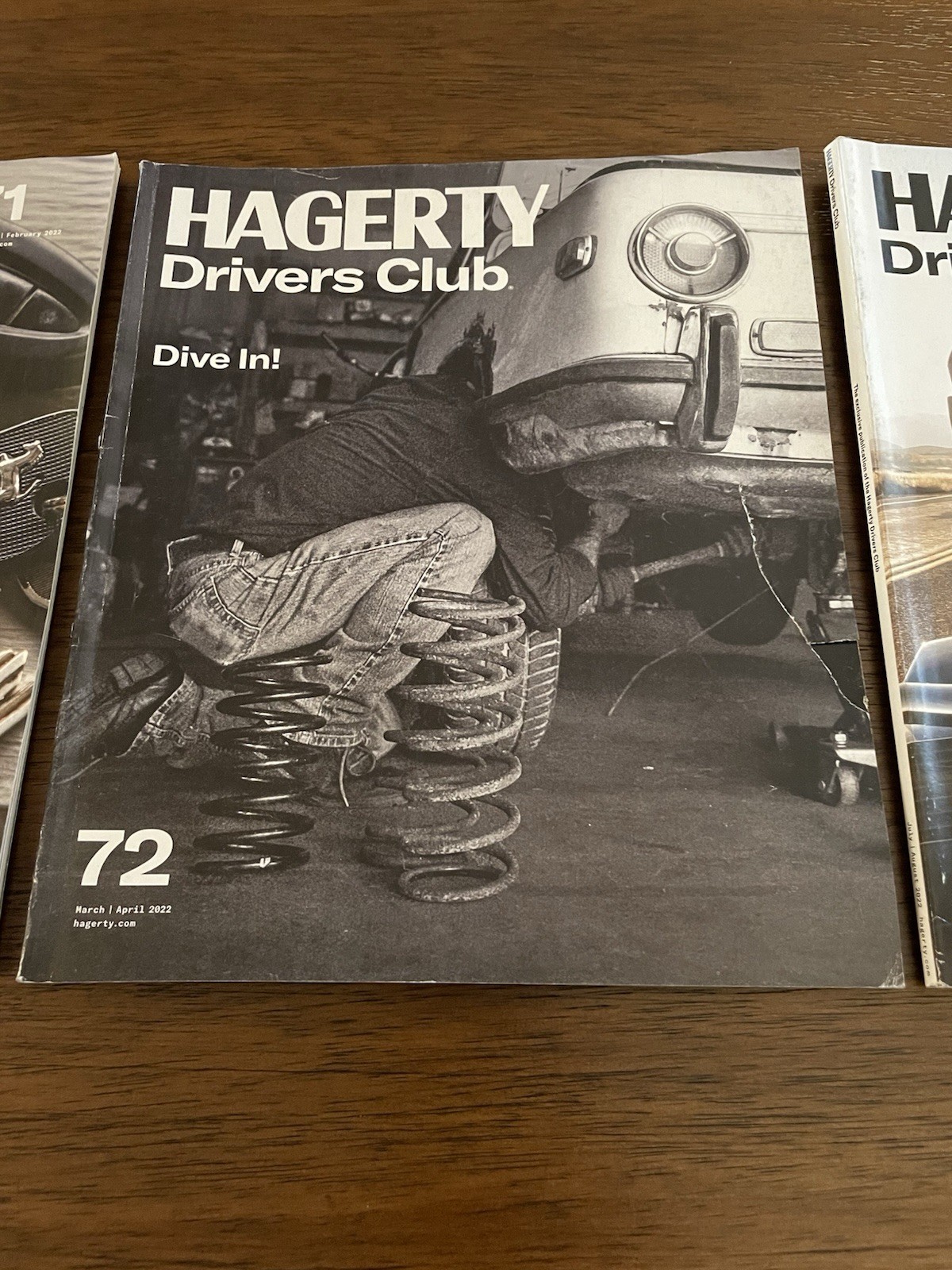 Lot 14 HAGERTY Drivers Club MAGAZINE 2021-2025 Porsche Corvette Bull Market Road