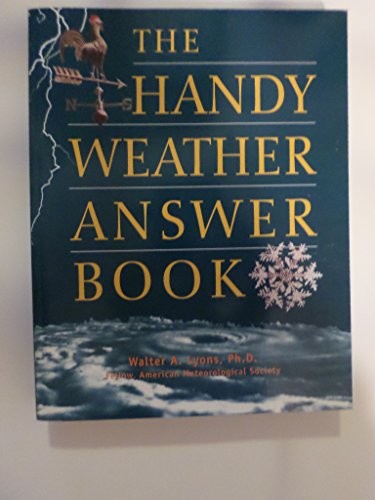 The Handy Weather Answer Book – VERY GOOD