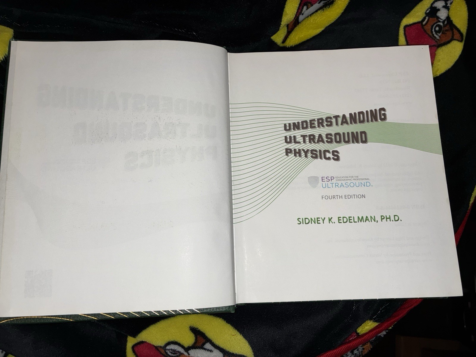 Understanding Ultrasound Physics 4th Ed Hardcover by Sidney Edelman