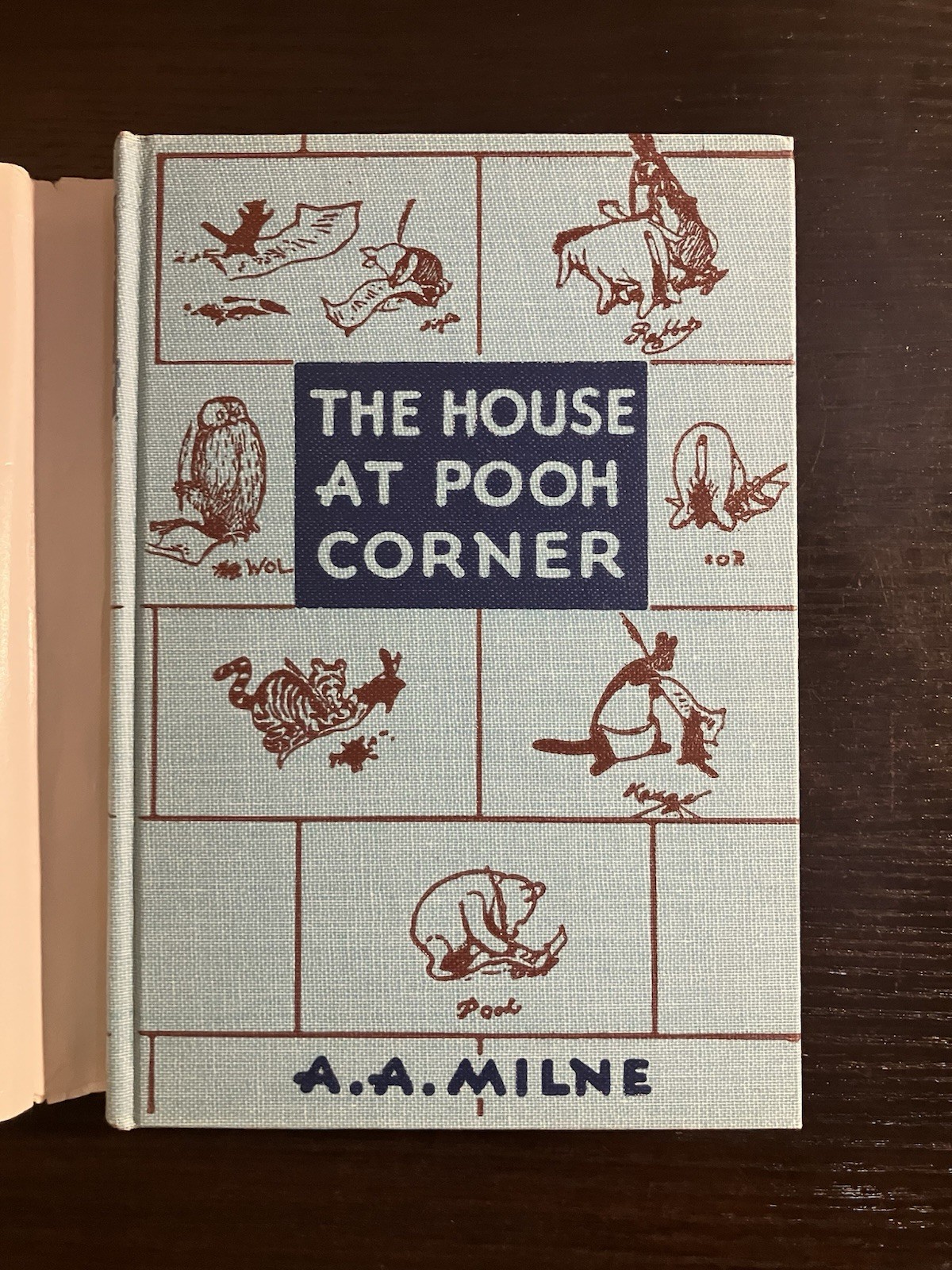 The House at Pooh Corner A. A. Milne Hardcover Reprinted, August 1950