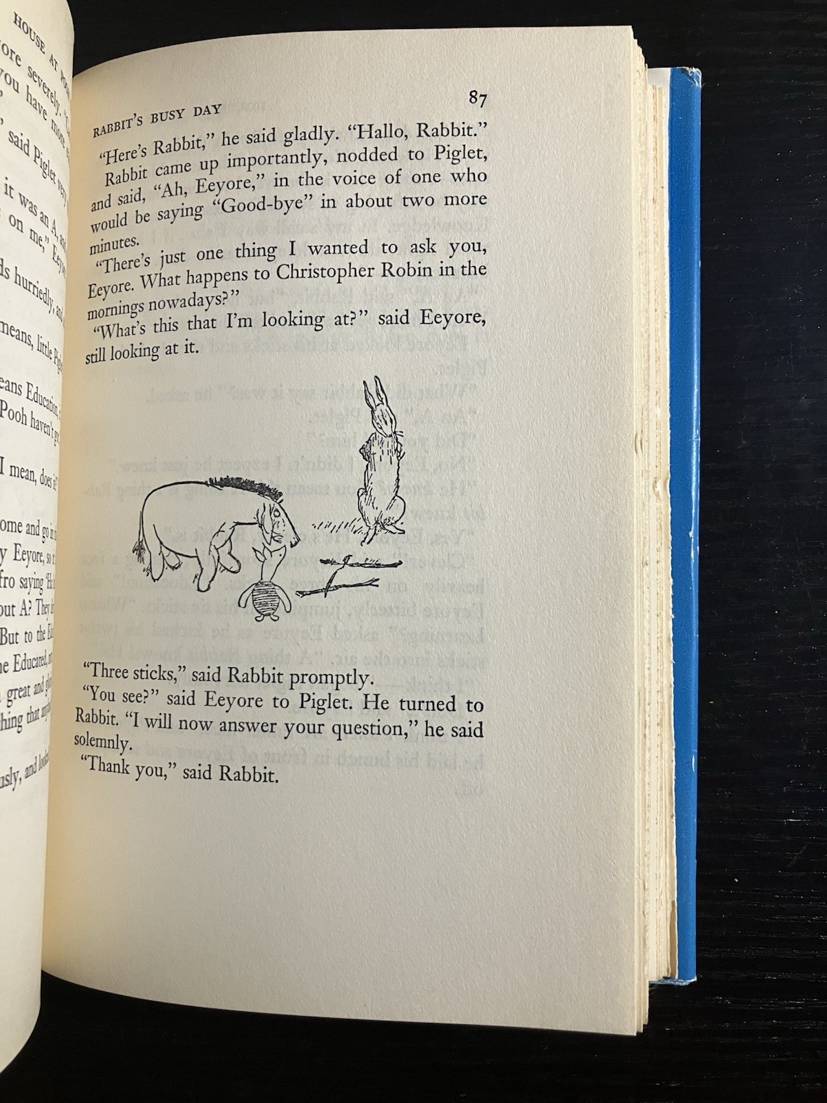The House at Pooh Corner A. A. Milne Hardcover Reprinted, August 1950