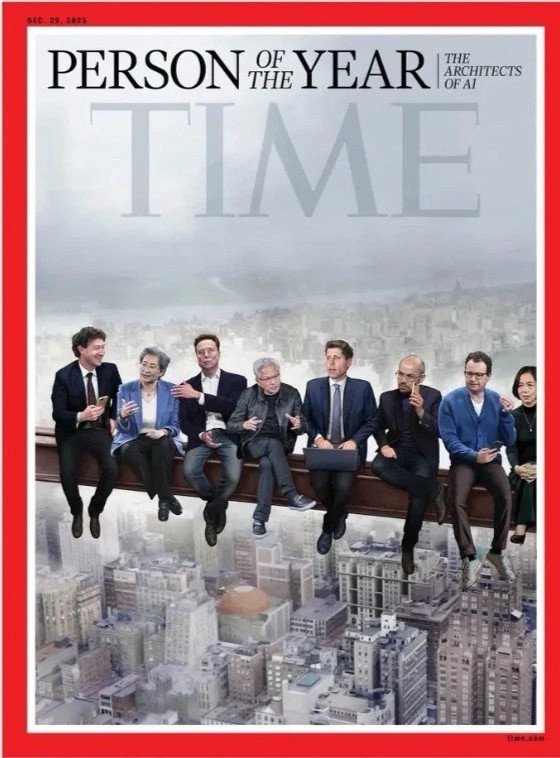TIME MAGAZINE DEC 2025 | PERSON OF THE YEAR | THE ARCHITECTS OF AI