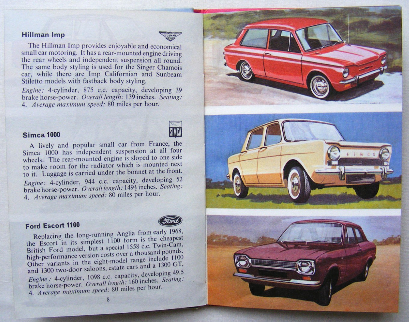 Ladybird Book – Motor Cars -Recognition-Series 584 – Good/Very Good +FREE COVER+