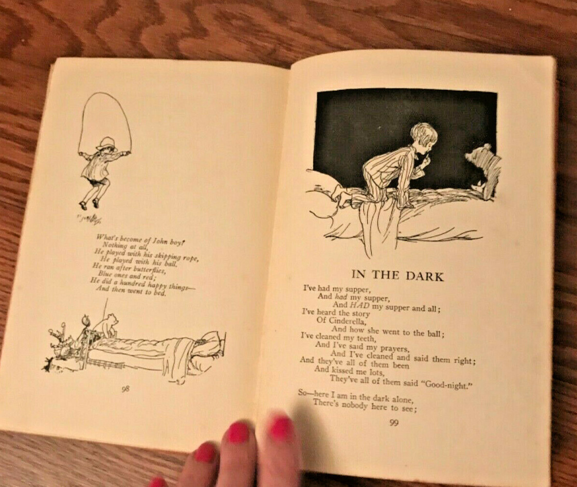 Milne, A. A. Now We Are Six Eightieth Printing May 1930