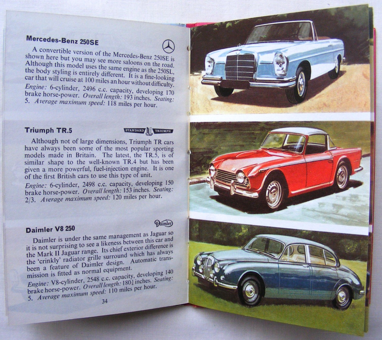 Ladybird Book – Motor Cars -Recognition-Series 584 – Good/Very Good +FREE COVER+