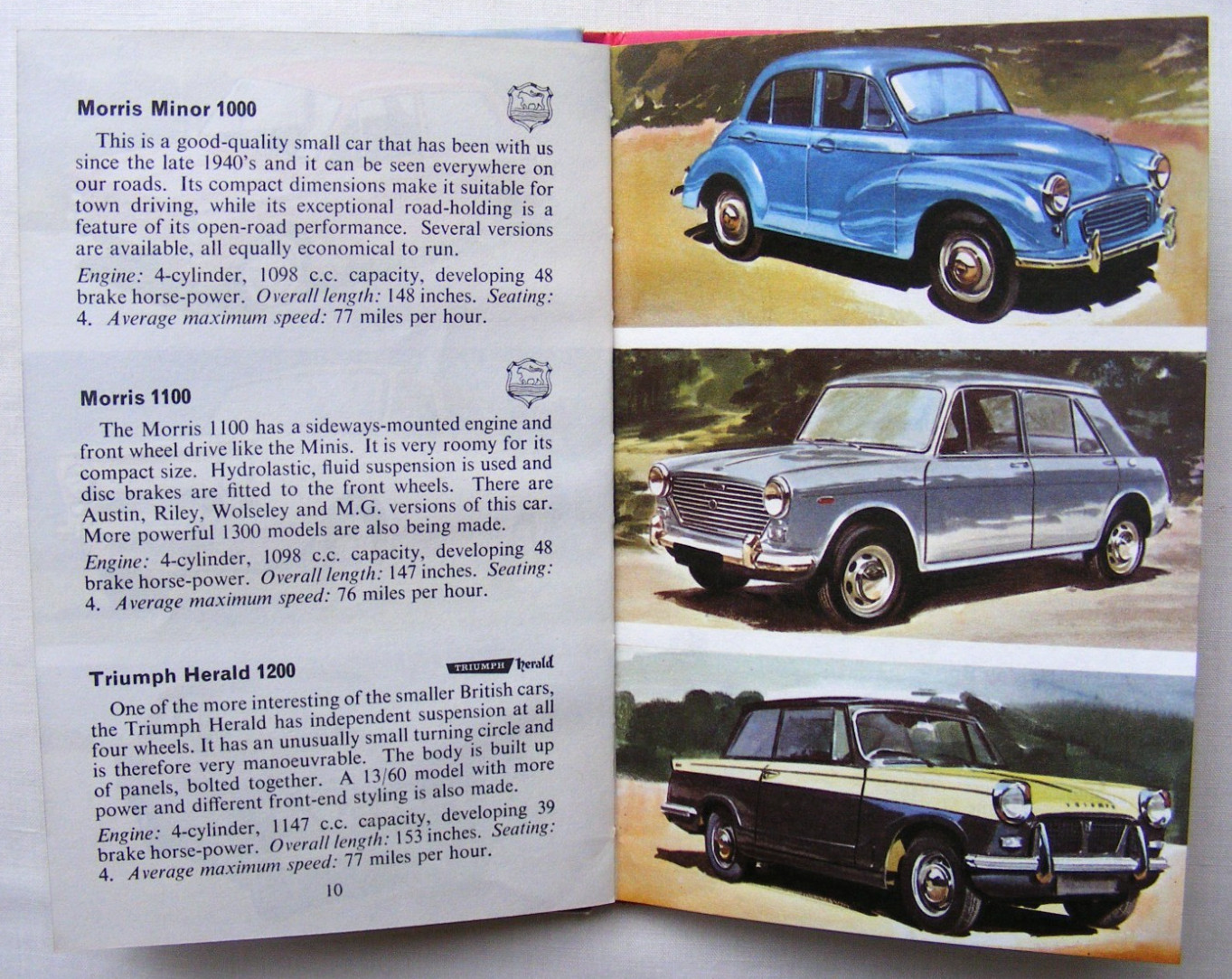 Ladybird Book – Motor Cars -Recognition-Series 584 – Good/Very Good +FREE COVER+