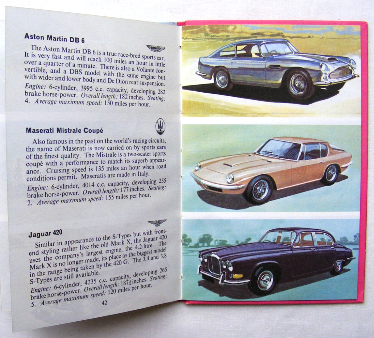 Ladybird Book – Motor Cars -Recognition-Series 584 – Good/Very Good +FREE COVER+