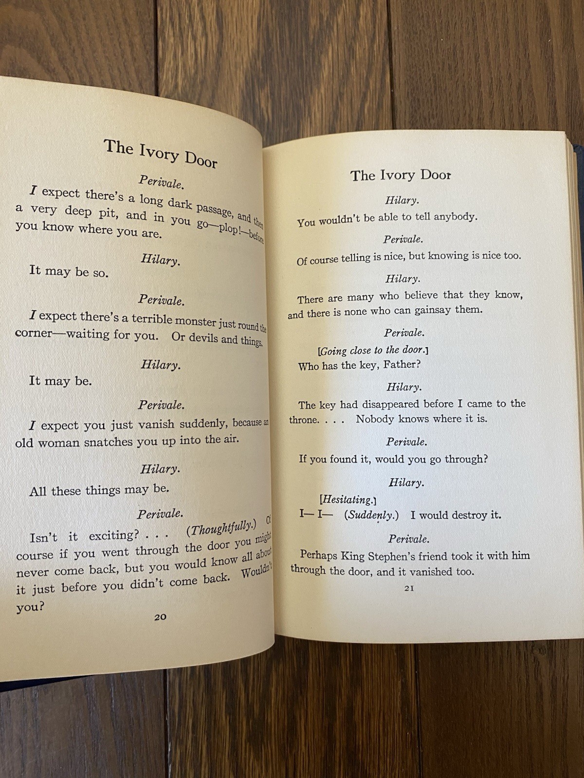 The Ivory Door by A.A. Milne 1936 5th Impression Hardcover