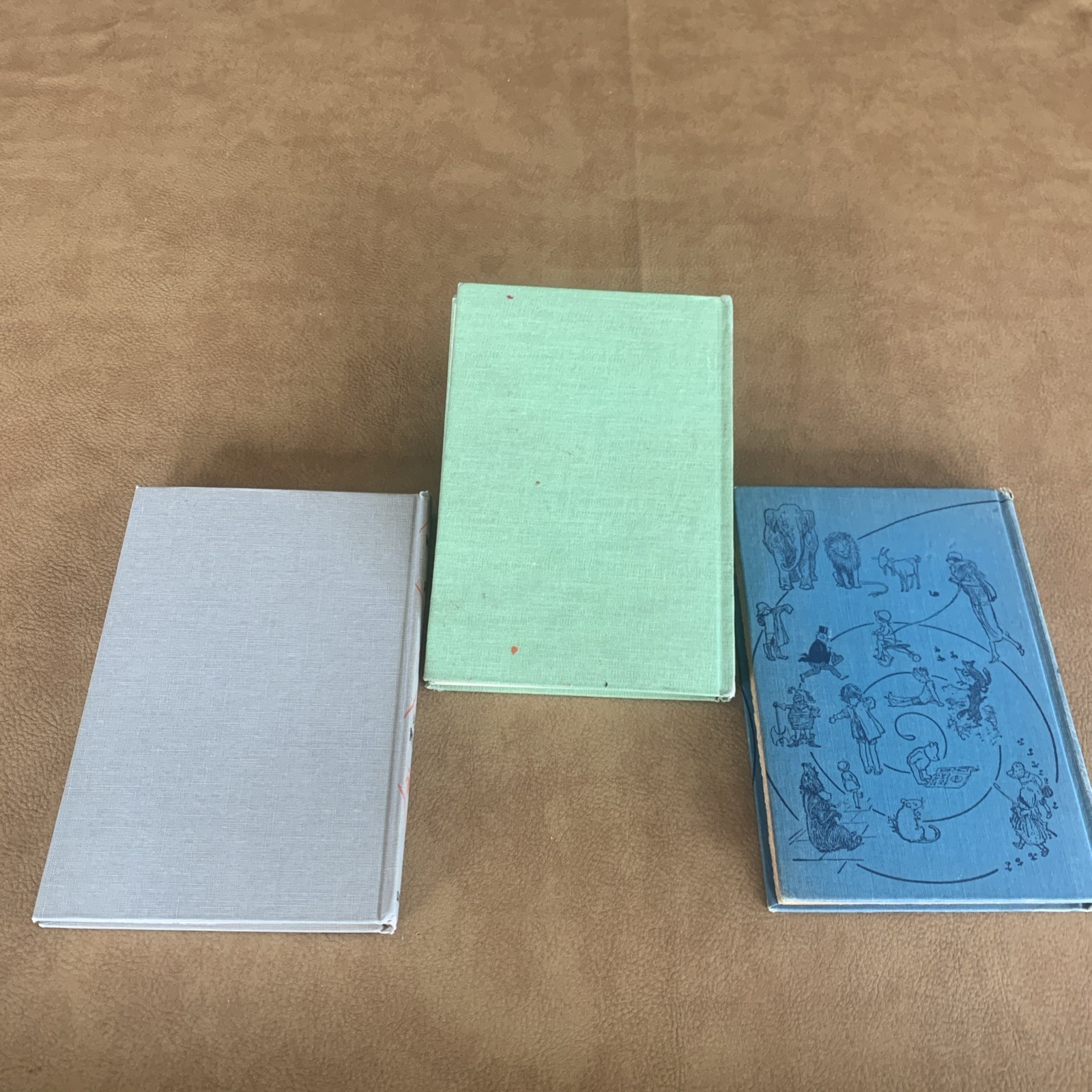3- 1950 A A Milne Books Winnie the Pooh, Now We Are 6, When We Were Very Young