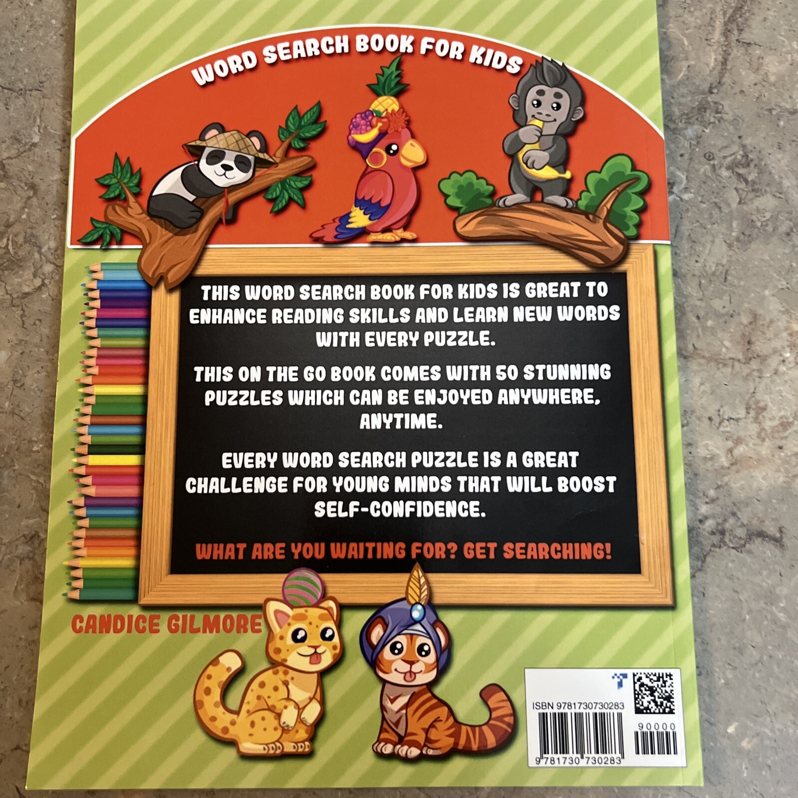 Word Search for Kids Ages 4-8 Large Print Paperback