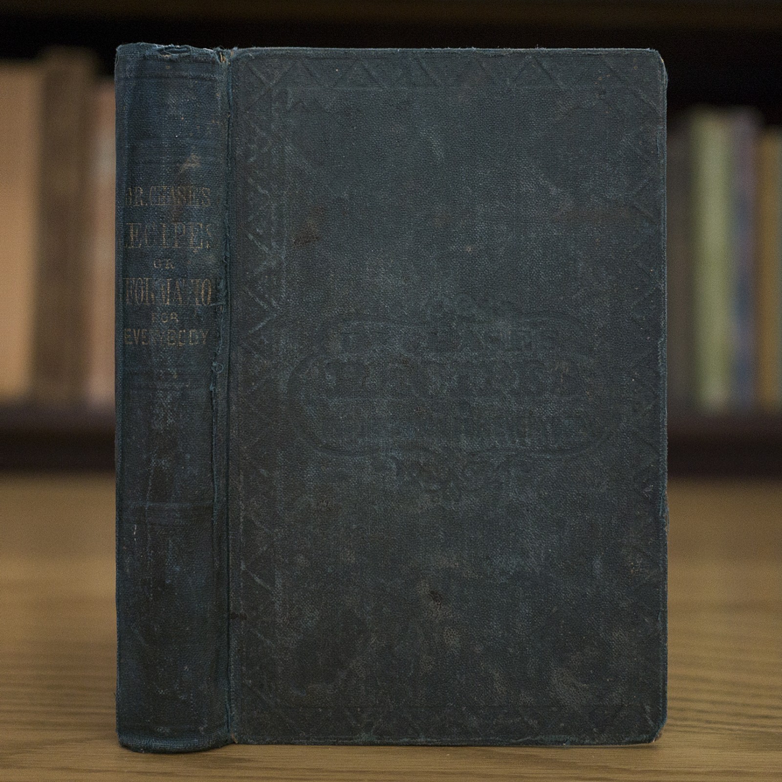 1867 DR. CHASE’S RECIPES MEDICINE DRUGS WINE MAKING ICE CREAM ANTIQUE COOK BOOK