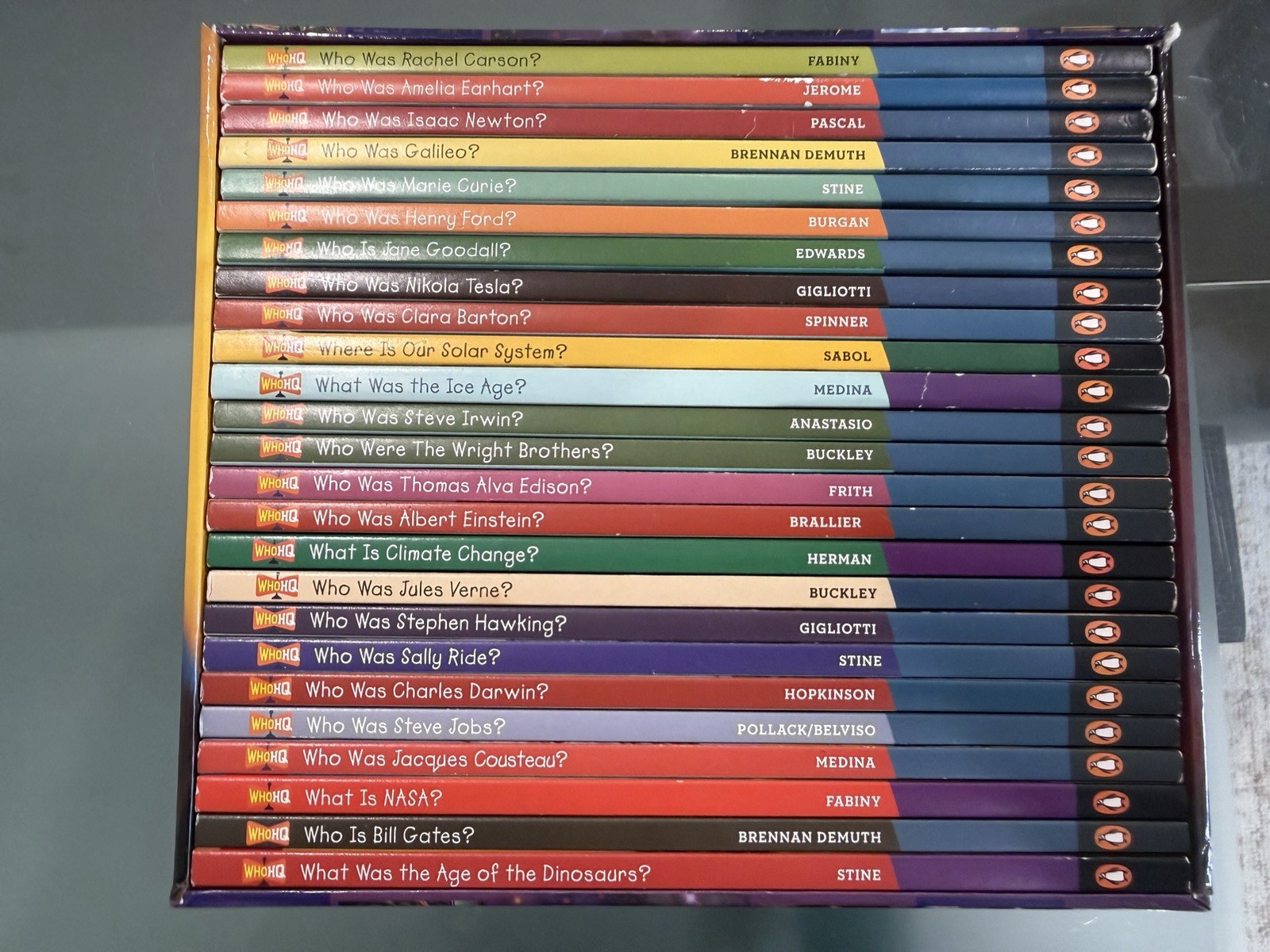 Who HQ What Is Science & Technology? Collection Box Set Ages 9-12 (2022)