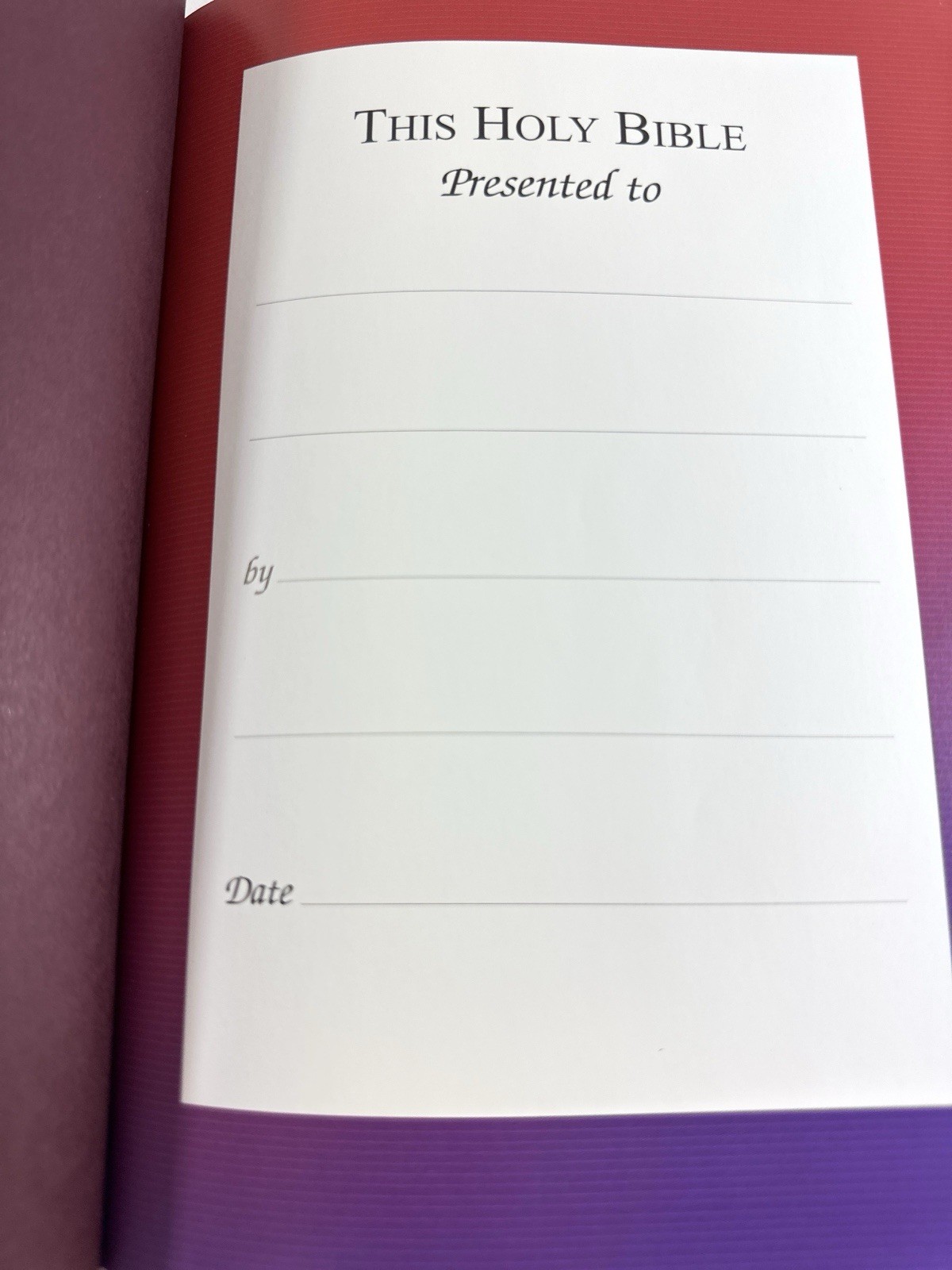 The New Catholic Answer Bible NAB Revised Edition Red Faux Leather Flexibound