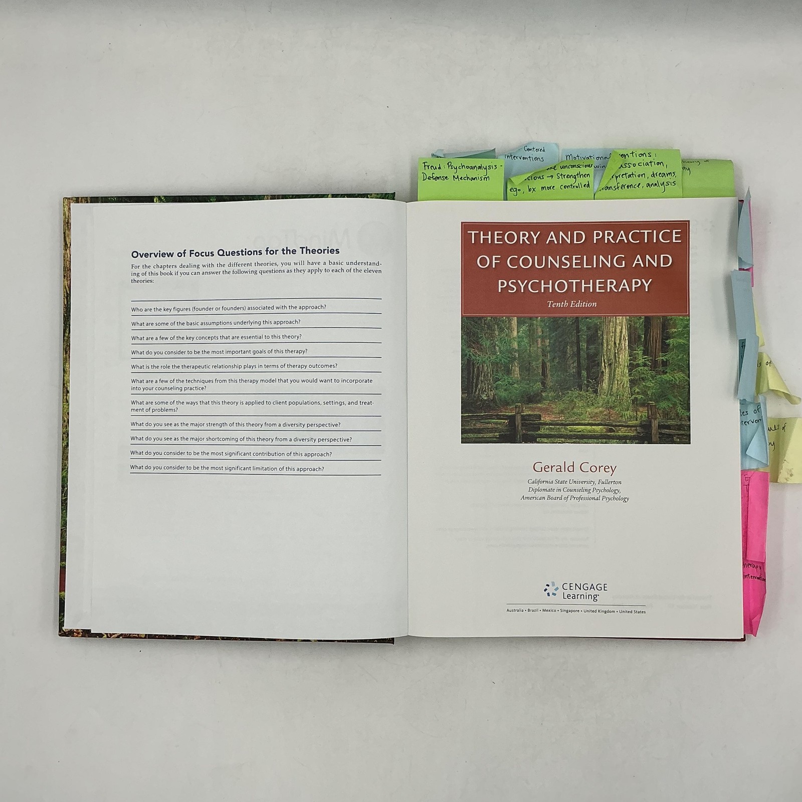 Gerald Corey Theory And Practice Of Counseling And Psychotherapy Cengage HC 2017