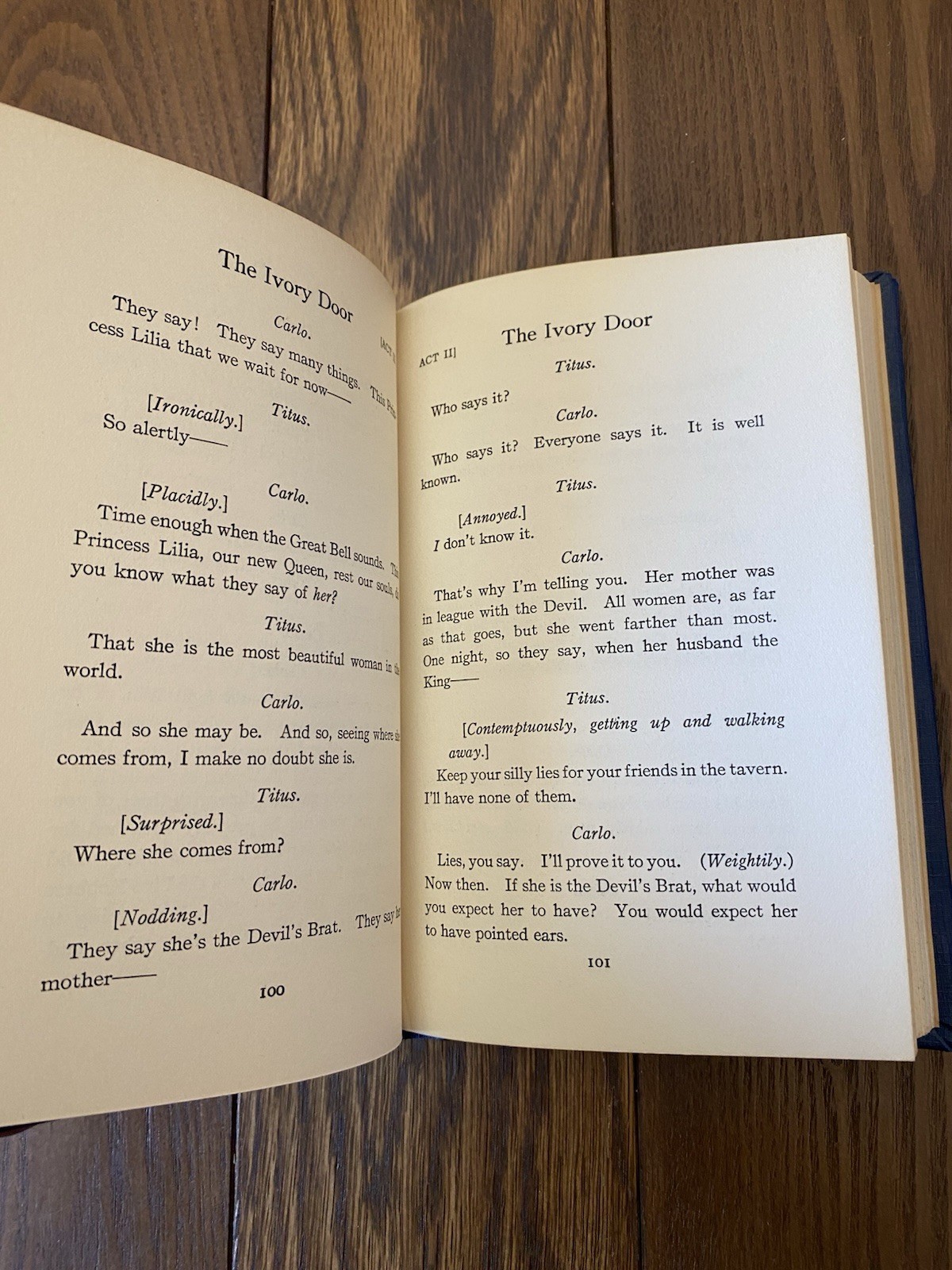 The Ivory Door by A.A. Milne 1936 5th Impression Hardcover