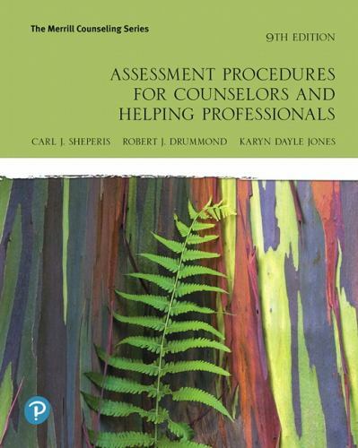 Assessment Procedures for Counselors and Helping Professionals (The Merrill Co..