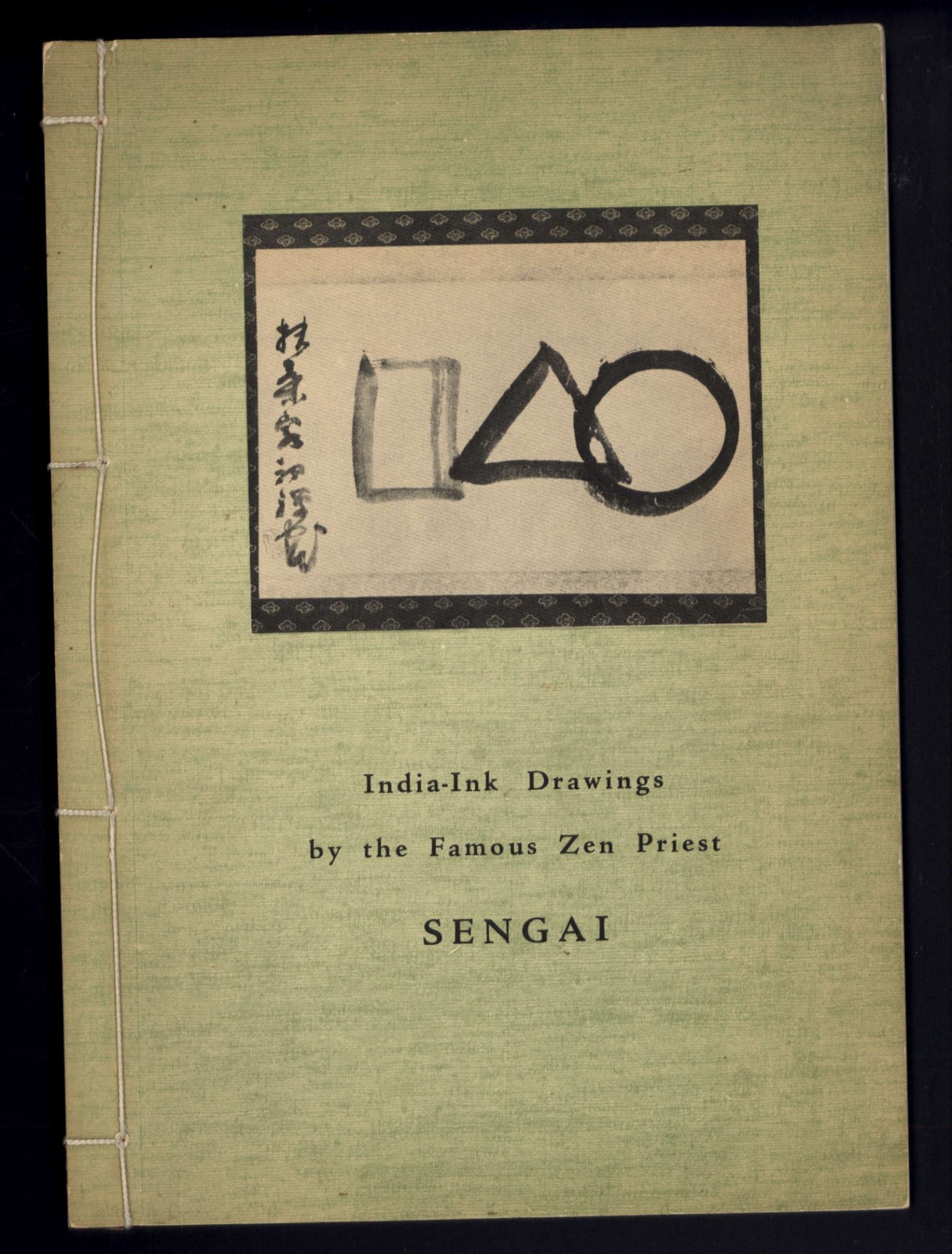 India-ink DRAWINGS by SENGAI famous Zen Priest * 1956 Japan Festival Oakland CA
