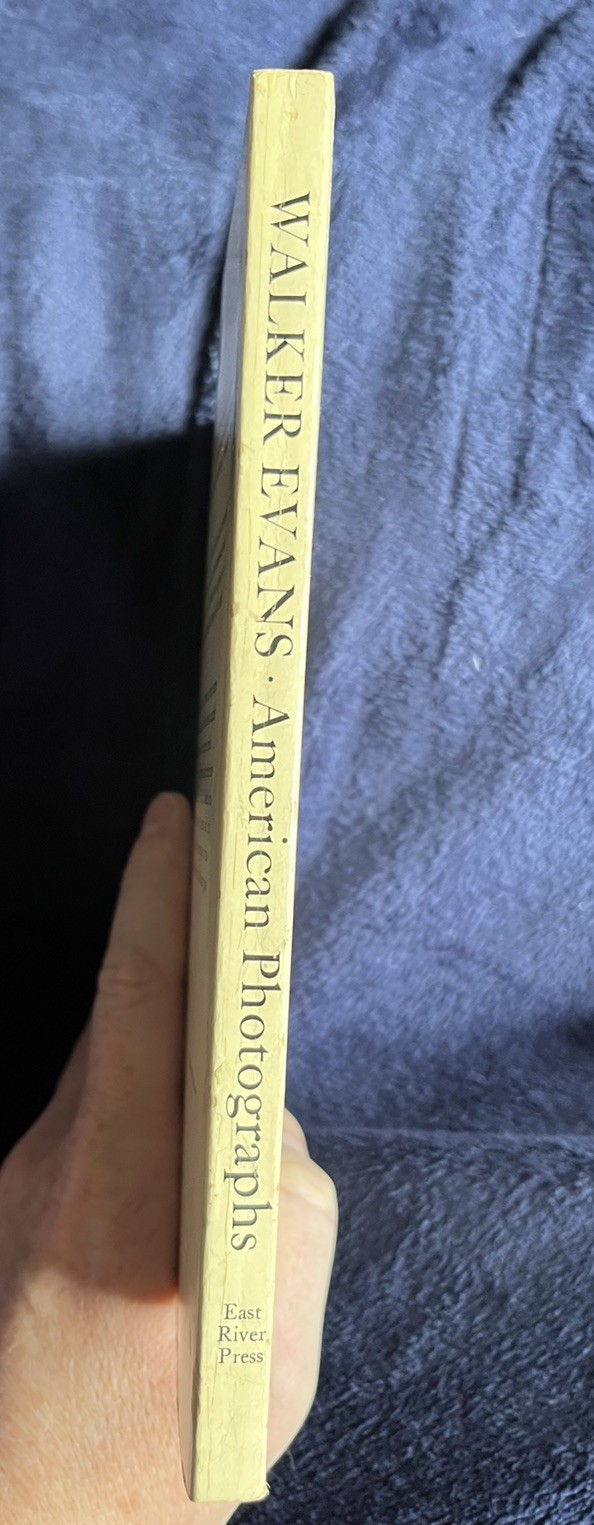 Walker Evans American Photographs 1975 Edition Lincoln Kirstein East River Press
