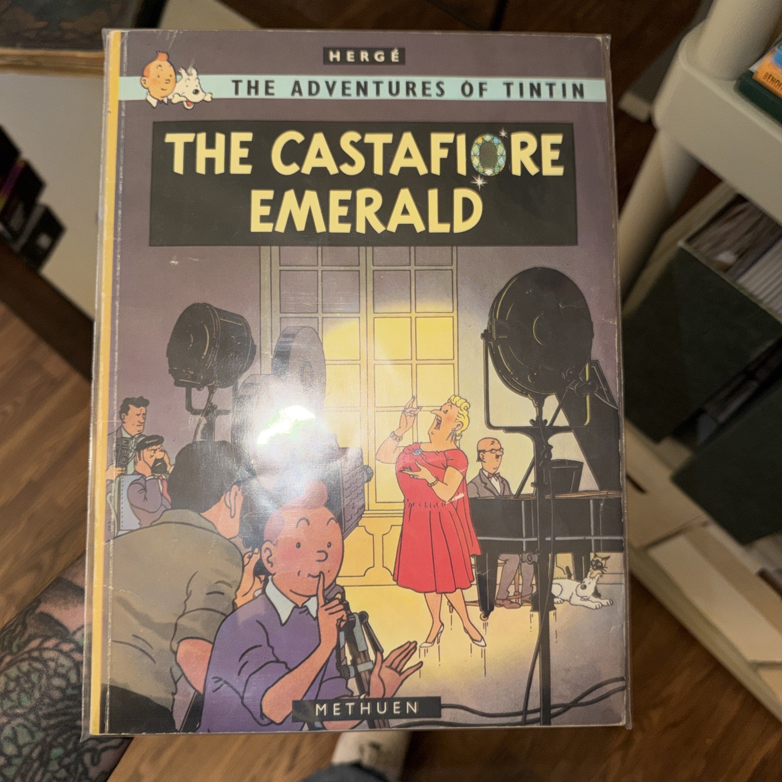 Adventures of Tintin ‘The Castafiore Emerald’ by Herge 1970 Methuen Softcover