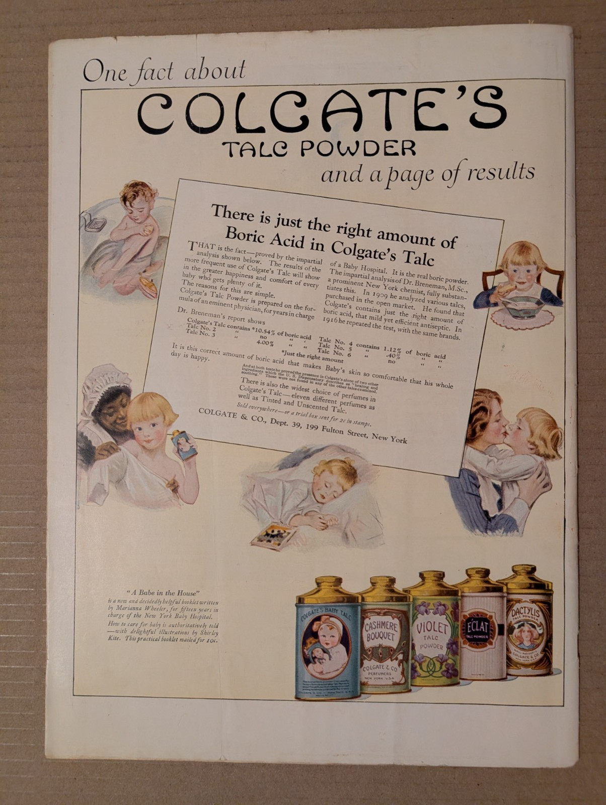 Lot of 9 MODERN PRISCILLA 1920 magazine COKE Coca-Cola ADS-CREAM OF WHEAT