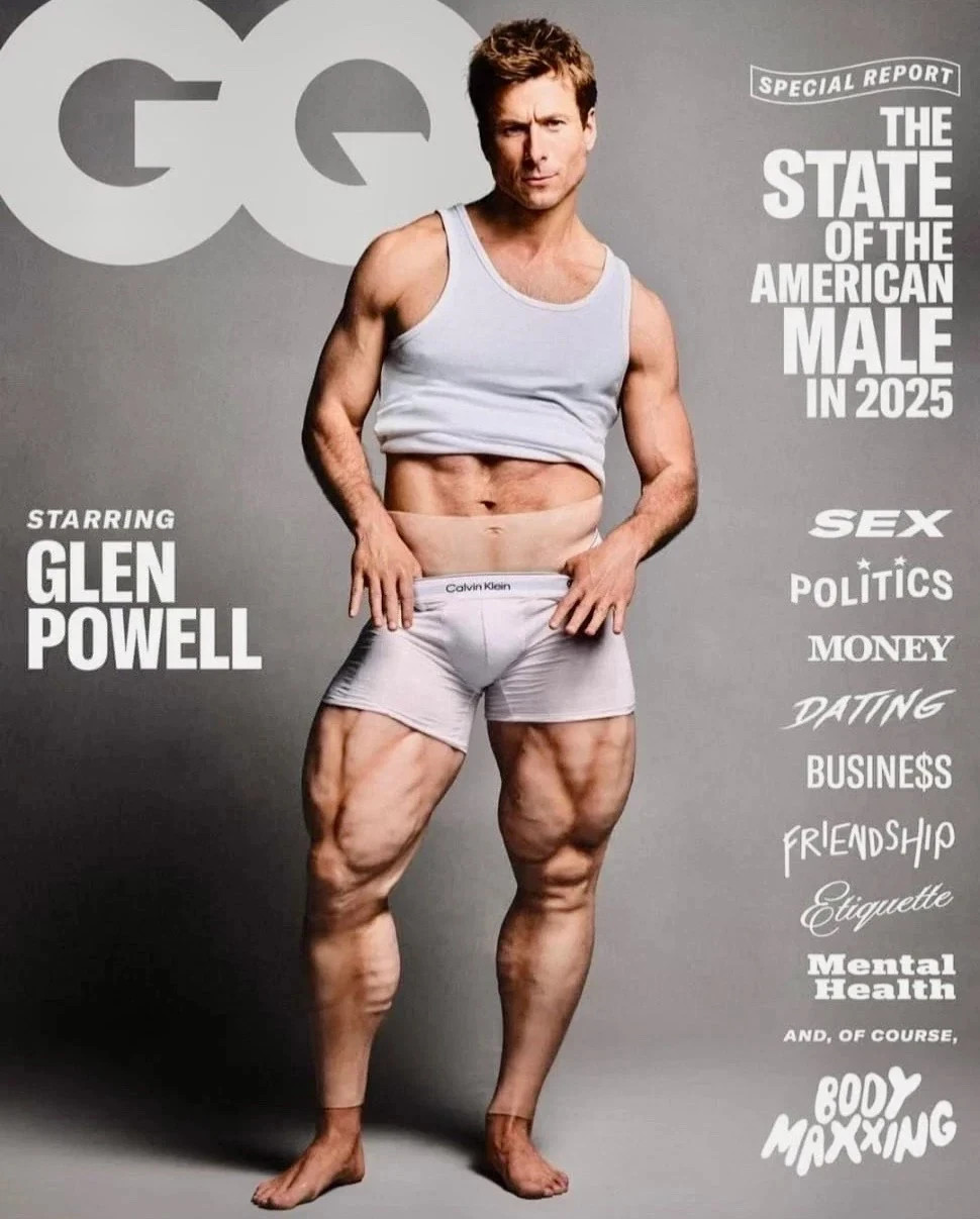 GQ MAGAZINE OCTOBER 2025 | GLENN POWELL