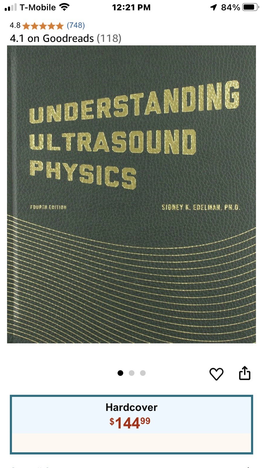 Understanding Ultrasound Physics. S.K.Edelman PhD, Fourth Edition, Brand New