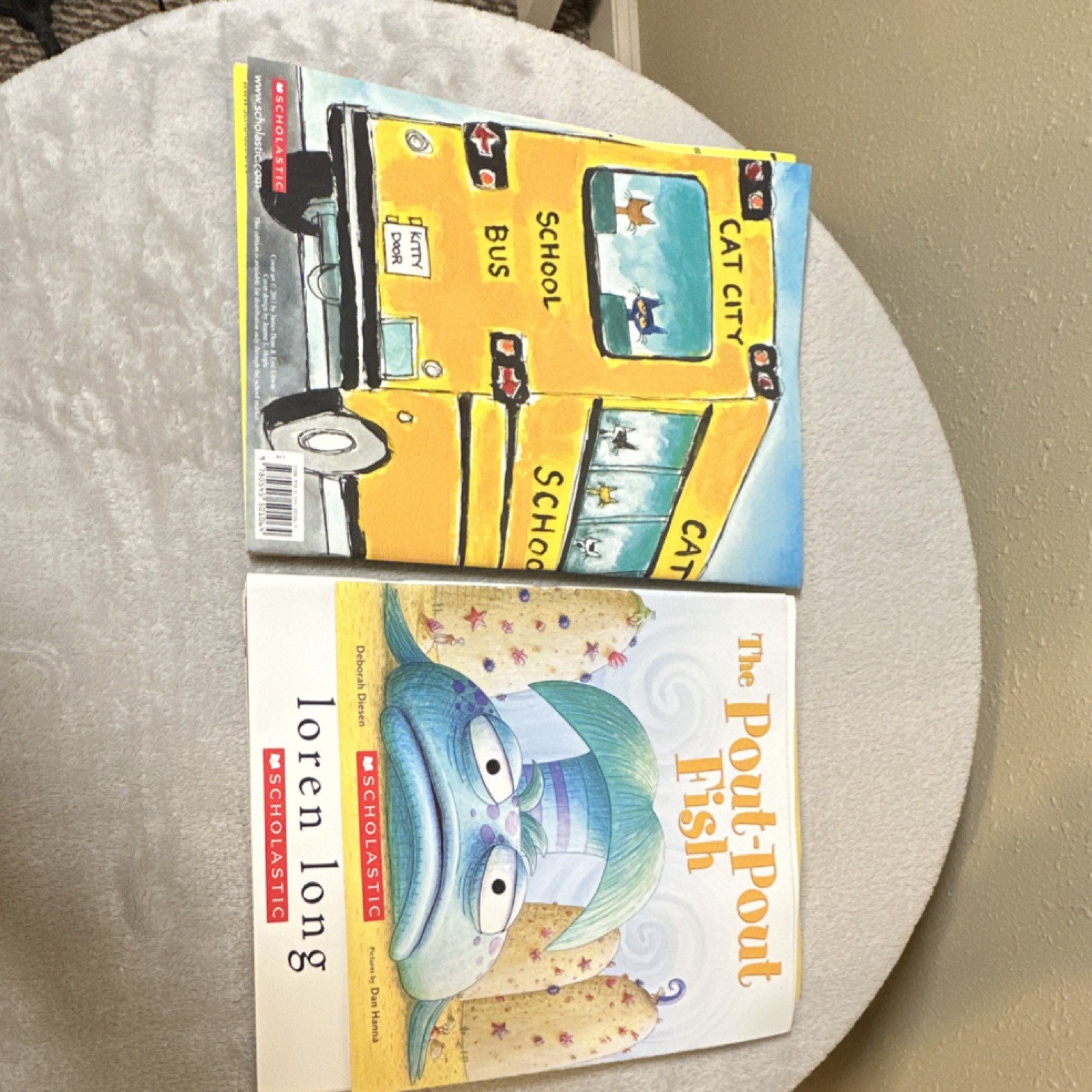 Scholastic Paperback book lot of 11. Incl Pete the cat. Illustrated Ages 4-8