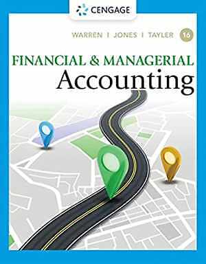 Financial & Managerial – Hardcover, by Warren Carl; Tayler – Acceptable n