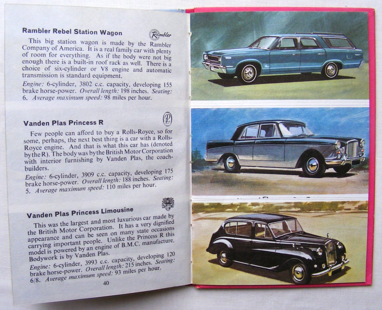 Ladybird Book – Motor Cars -Recognition-Series 584 – Good/Very Good +FREE COVER+