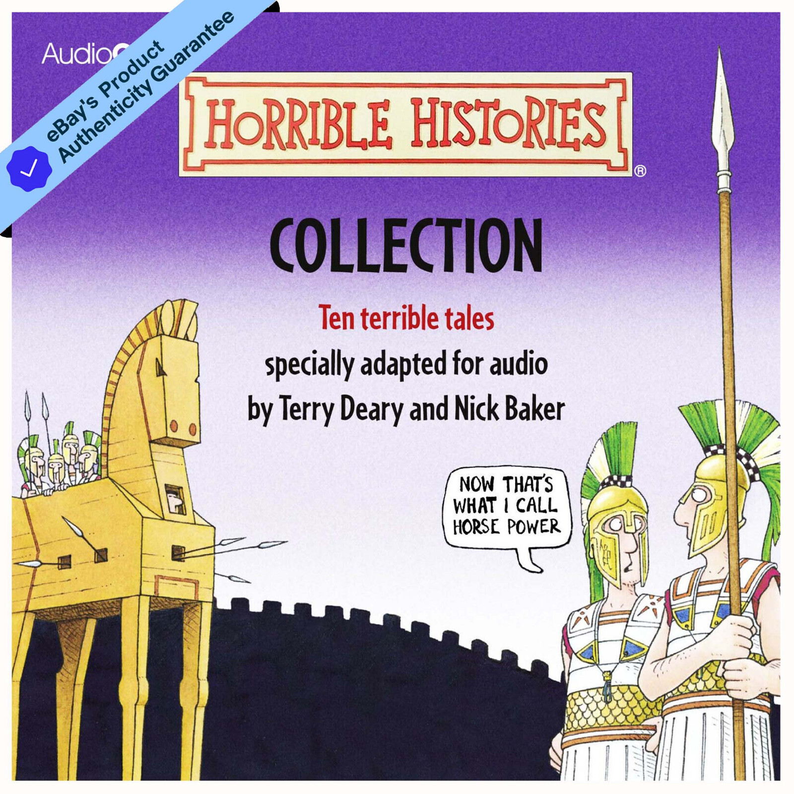 Horrible Histories Ten Terrible Tales CD Collection Box Set 10 CD’s