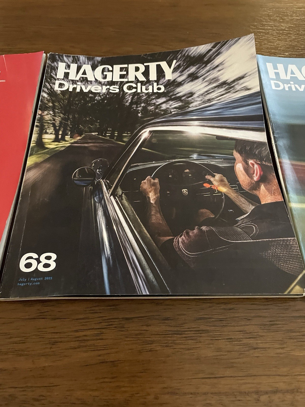 Lot 14 HAGERTY Drivers Club MAGAZINE 2021-2025 Porsche Corvette Bull Market Road