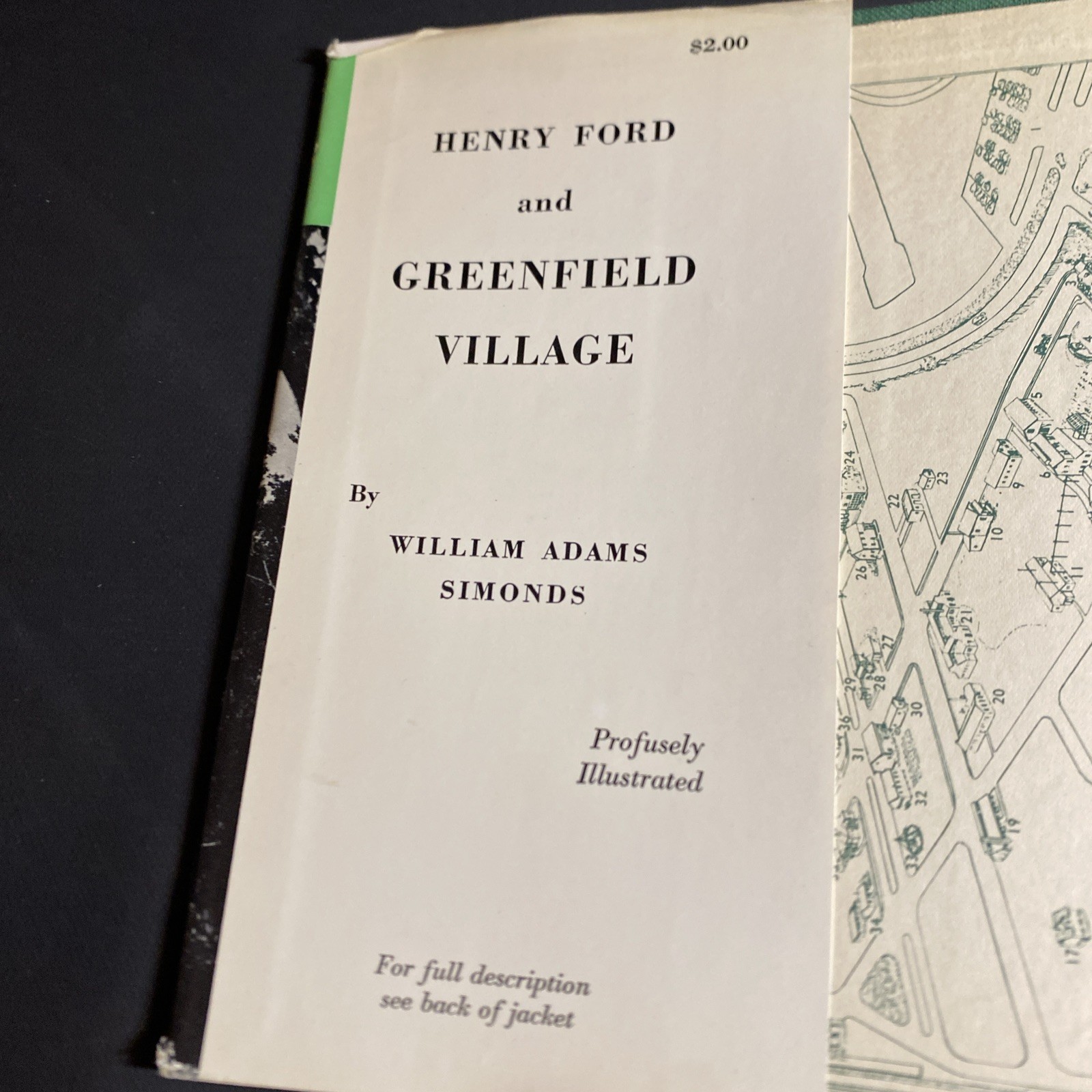 Henry Ford & Greenfield Village 1938 1st Edition – William Adams Simonds / FHB